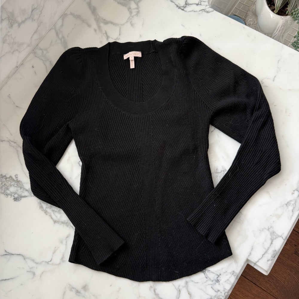 Rebecca Taylor Wool Fitted Sweater